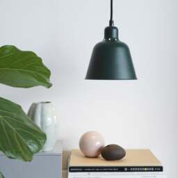 Halo Design Carpenter Pendant Light - 15 cm Dia Colour: Deep Green - thumbnail 3