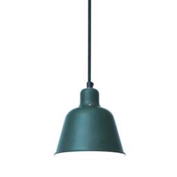 Halo Design Carpenter Pendant Light - 15 cm Dia Colour: Deep Green - thumbnail 1