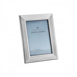 Georg Jensen Bernadotte Picture Frame - Mirror Polished Stainless Steel 4&quot x 6&quot Size: 4x6
