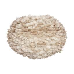 Umage Eos Feather Pendant Shade - Light Brown - Large - 65cm With or Without Cord Set: Without Cord Set