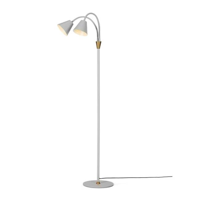 Halo Design Hygge 2-Arm Floor Lamp - H 135cm - Warm Grey Colour: Warm Grey - image 1