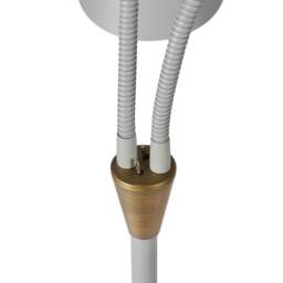 Halo Design Hygge 2-Arm Floor Lamp - H 135cm - Warm Grey Colour: Warm Grey - thumbnail 2