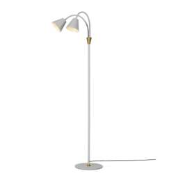 Halo Design Hygge 2-Arm Floor Lamp - H 135cm - Warm Grey Colour: Warm Grey