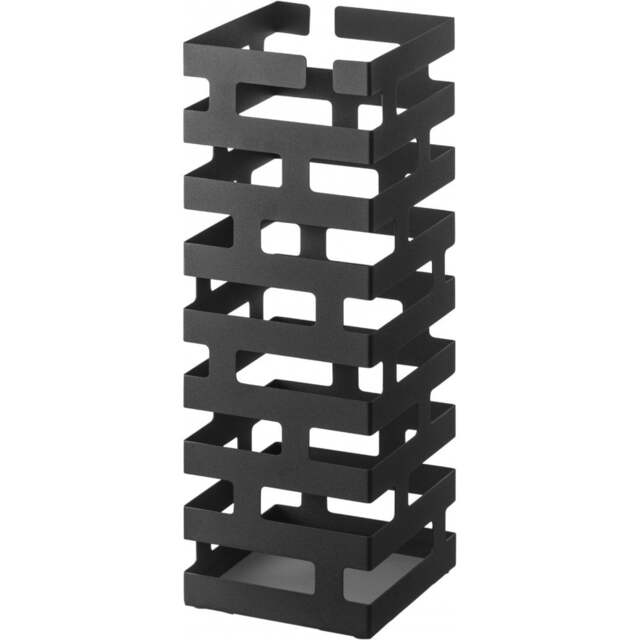 Yamazaki Brick Modern Umbrella Stand - Black - image 1
