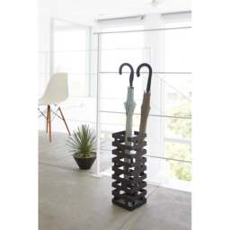 Yamazaki Brick Modern Umbrella Stand - Black - thumbnail 3