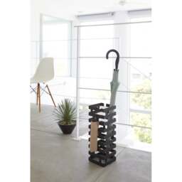 Yamazaki Brick Modern Umbrella Stand - Black - thumbnail 2