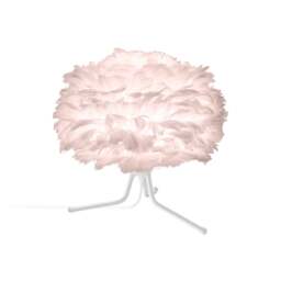 Umage Eos Tripod Table Lamp - Light Rose Feather Eos Mini/White Base Tripod - thumbnail 2