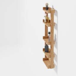 Wireworks Yoku 706 Bathroom Multi Shelf - Oak - thumbnail 4
