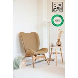Umage A Conversation Piece Armchair - Tall - Oak - Sugar Brown Colour: Sugar Brown - thumbnail 4