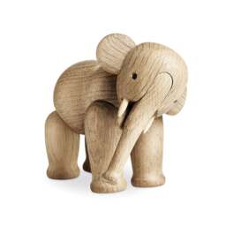 Kay Bojesen Wooden Elephant Figurine - Oak - thumbnail 1