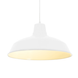 Innermost Foundry Industrial Pendant Light - White