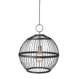 Halo Design Stockholm Nordic Edition Pendant Light - O 50cm Size: O 50cm, Colour: Black Oil - thumbnail 1