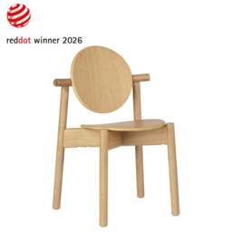 Umage Heiko Dining Chair - Oak Colour: Oak - thumbnail 2
