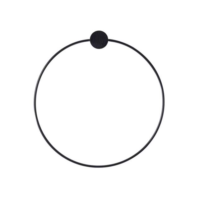 Ferm Living Black Metal Towel Hanger - image 1
