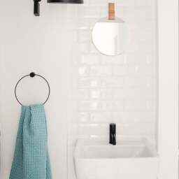 Ferm Living Black Metal Towel Hanger - thumbnail 3