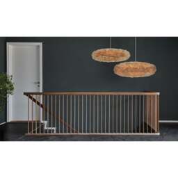 Umage Eos Esther Feather Pendant Shade - Light Brown - Medium with White Cord Set With or Without Cord Set: With White Cord Set - thumbnail 5