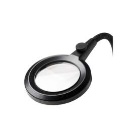 Halo Design Magni Rechargeable Superflex Portable Table Lamp - Black - 3x Magnification - thumbnail 5