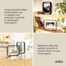 Umbra Bellwood Picture Frame - Black - 5 x 7 Colour: Black, Size: 5 x 7 - thumbnail 7