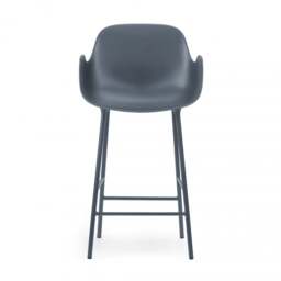 Normann Copenhagen Form Bar Armchair - 65cm - Blue Shell Colour: Blue - thumbnail 2