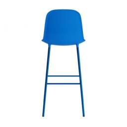 Normann Copenhagen Form Bar Chair - 75cm - Bright Blue Shell Colour: Bright Blue - thumbnail 4