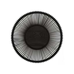 Umage Clava Up Wood Ceiling/Wall Light - Black Oak - Large - thumbnail 1
