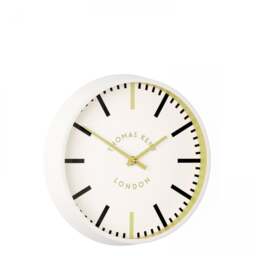 Thomas Kent Macaron Wall Clock - Buttercream - 10&apos&apos