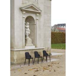 Normann Copenhagen Allez Chair - Black - Polypropylene Legs - Polyamide Seat Colour: Black, Leg Colour: Polypropylene, Seat Option: Polyamide - thumbnail 5