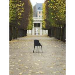 Normann Copenhagen Allez Chair - Black - Polypropylene Legs - Polyamide Seat Colour: Black, Leg Colour: Polypropylene, Seat Option: Polyamide - thumbnail 7