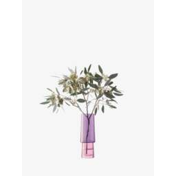 LSA International Gems Vase - Garnet - 26cm - thumbnail 3