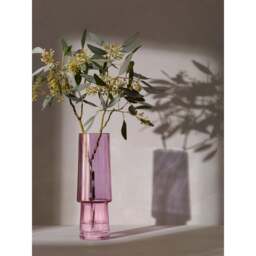 LSA International Gems Vase - Garnet - 26cm - thumbnail 4