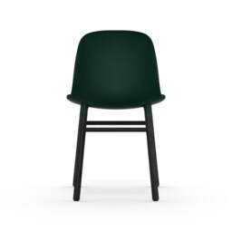 Normann Copenhagen Form Chair - Green - Black Oak Legs Shell Colour: Green, Leg Colour: Black Oak - thumbnail 4