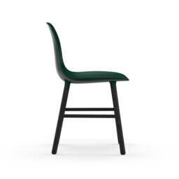 Normann Copenhagen Form Chair - Green - Black Oak Legs Shell Colour: Green, Leg Colour: Black Oak - thumbnail 3