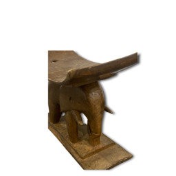 Ashanti Stool - Elephant Medium (09) - thumbnail 3