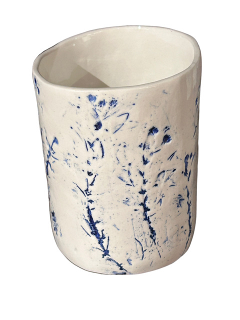 Cobalt Blue Fynbos Vase - image 1