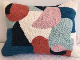 Punch Needle Cushion Cover - Pattern 4