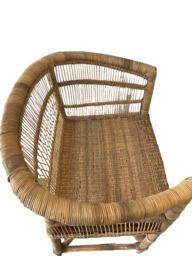 Malawi Bar Stool hand made - Natural - thumbnail 3