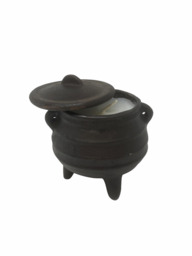 Potjie Pot candle - S 40 hours 9cmx9cm - thumbnail 1