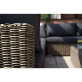 Luxury Rattan Garden Modular Sofa Set W in Brown - Mayfair- Bridgman - thumbnail 3