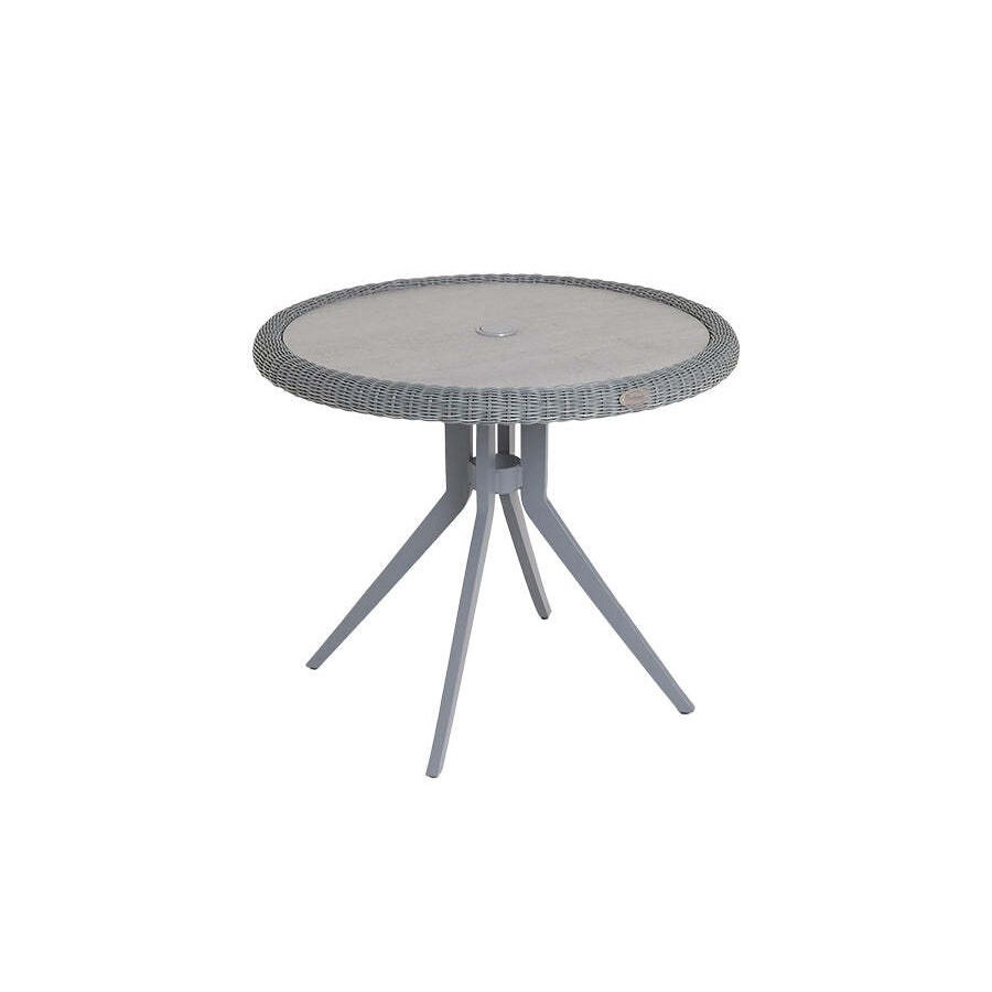 90cm Cliveden Round Garden Dining Table Bridgman by Bridgman