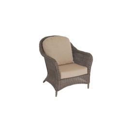 Marlow Lounge Garden Armchair with Modular Footstool - Bridgman - thumbnail 8