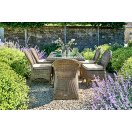 160cm Mayfair Rectangular Garden Dining Table - Bridgman - thumbnail 2