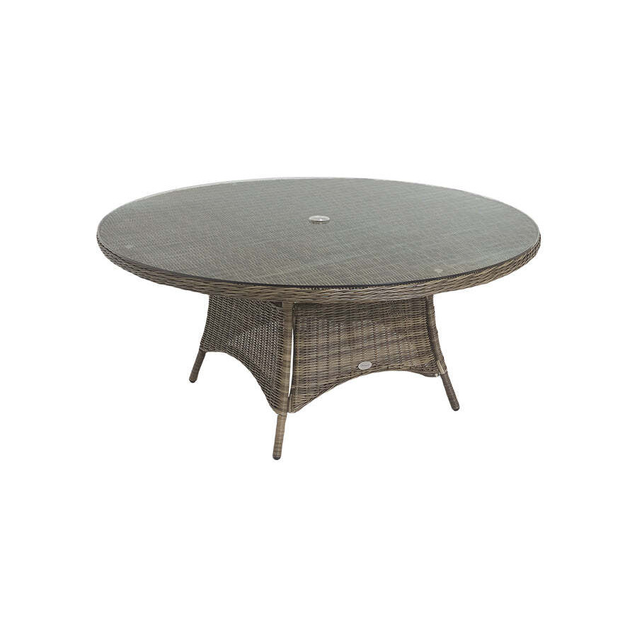 170cm Mayfair Round Garden Dining Table - Bridgman - image 1