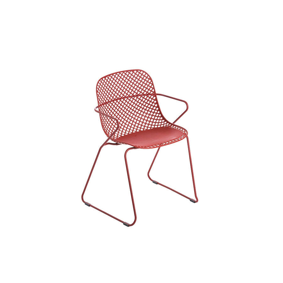 Remy Stacking Garden Armchair - Red - Bridgman - image 1