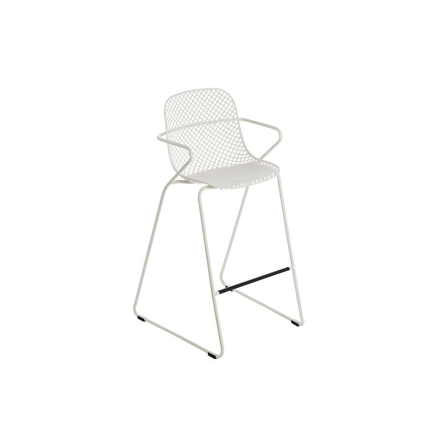Remy Stacking Garden Bar Stool - Cream - Bridgman
