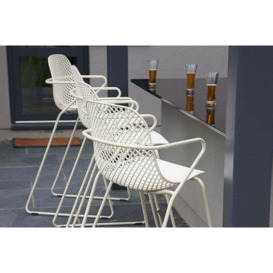 Remy Stacking Garden Bar Stool - Cream - Bridgman - thumbnail 3