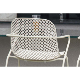 Remy Stacking Garden Bar Stool - Cream - Bridgman - thumbnail 6