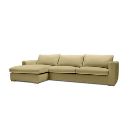 Sandford Large Right Hand Chaise Sofa Set - Grey - Bridgman - thumbnail 3