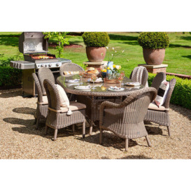 230cm Kensington Oval Table with 2 Dining Armchairs & 6 Dining Chairs - thumbnail 1