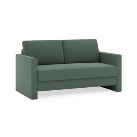 Sofa bed 140 in green - BRUNO