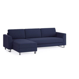 Sofa bed 160 in blue - BRUNO - thumbnail 1